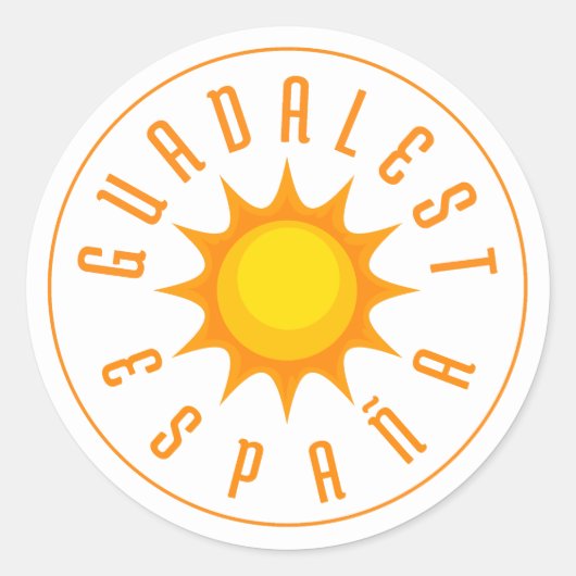 グアダレスエスパーニャサン ラウンドシール (正面)