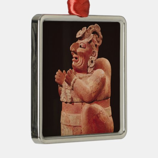 グアテマラからの人間の形をしたcenser、 メタルオーナメント (右)