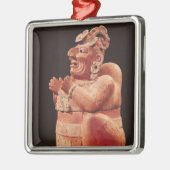 グアテマラからの人間の形をしたcenser、 メタルオーナメント (左)