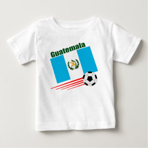 グアテマラのサッカーチーム ベビーTシャツ