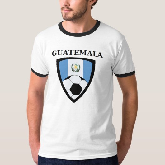 グアテマラのサッカー Tシャツ (正面)