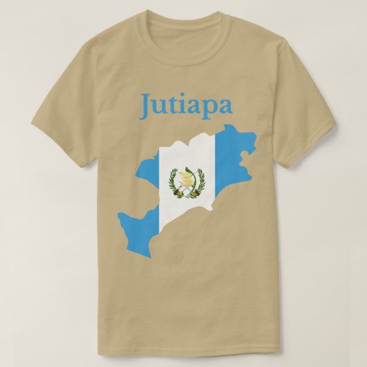 グアテマラのジュティアパ省 Tシャツ (デザイン正面)