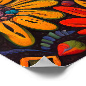 グアテマラのフローラ作品 ポスター (角)