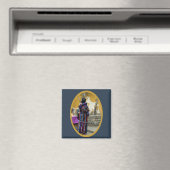 グアテマラのマヤ人女性 マグネット (インサイチュ (食洗機))