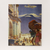 グアテマラのヴィンテージ旅行ポスター ジグソーパズル (縦)