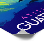 グアテマラのヴィンテージ旅行ポスター ポスター (角)