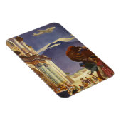 グアテマラのヴィンテージ旅行ポスター マグネット (右側)