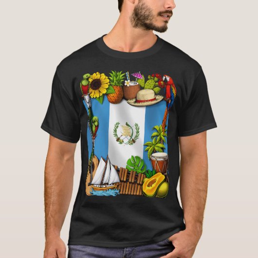 グアテマラの伝統 Tシャツ (正面)