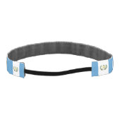 グアテマラの国旗 アスレチックヘッドバンド (裏面)