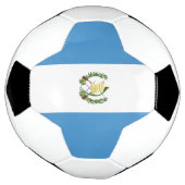 グアテマラの国旗 サッカーボール (回転)