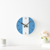 グアテマラの国旗 ラウンド壁時計 (ホーム)