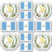 グアテマラの州のシンボル/武器と旗のコート シール (正面)