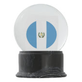 グアテマラの旗 スノーグローブ (裏面)