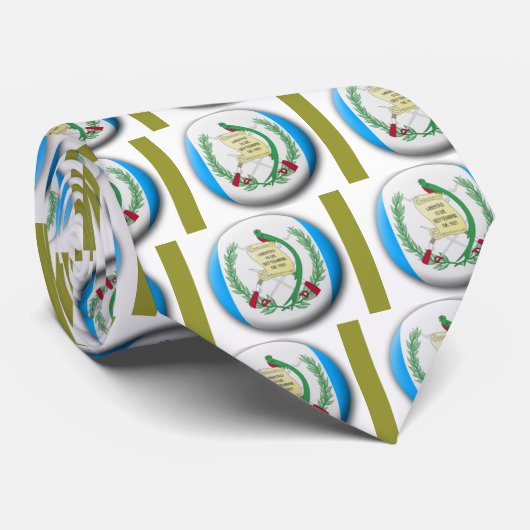 グアテマラの旗 ネクタイ (ロール)