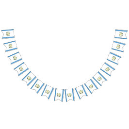 グアテマラの旗 バンティングフラッグ