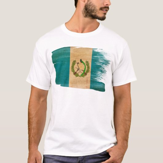グアテマラの旗 Tシャツ (正面)