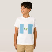 グアテマラの旗 Tシャツ (正面フル)