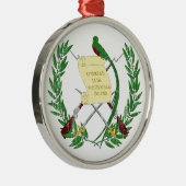 グアテマラの紋章付き外衣 メタルオーナメント (右)