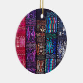 グアテマラの美しいデザイン セラミックオーナメント (右)