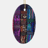 グアテマラの美しいデザイン セラミックオーナメント (右)