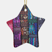 グアテマラの美しいデザイン セラミックオーナメント (左)