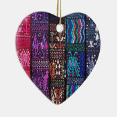 グアテマラの美しいデザイン セラミックオーナメント (右)