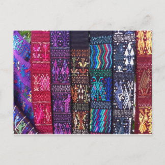 グアテマラの美しいデザイン ポストカード