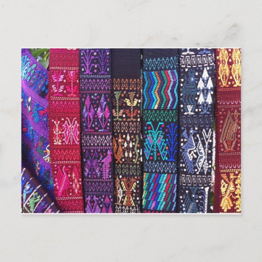 グアテマラの美しいデザイン ポストカード (正面)