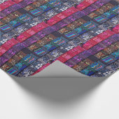 グアテマラの美しいデザイン ラッピングペーパー (角)