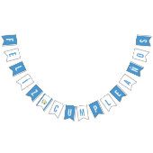 グアテマラの誕生日パーティーの飾りの旗 バンティングフラッグ (全)