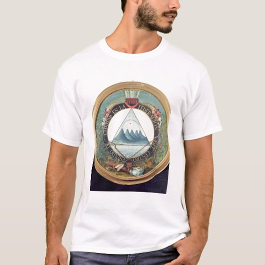 グアテマラの連合のバッジ Tシャツ (正面)
