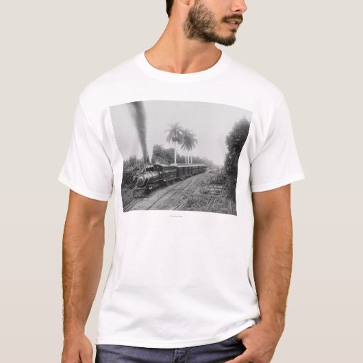 グアテマラの鍋のアメリカの中央鉄道 Tシャツ (正面)