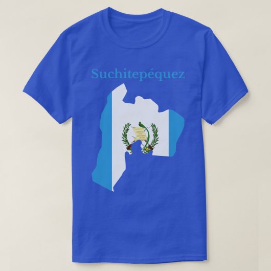 グアテマラのSuitepequez部門 Tシャツ (デザイン正面)