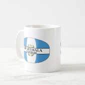 グアテマラは1821年国旗を制定 コーヒーマグカップ (正面左)