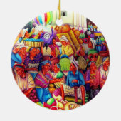 グアテマラアートオーナメント セラミックオーナメント (裏面)