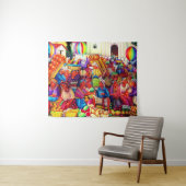 グアテマラアートタペストリー タペストリー (インサイチュ(横))