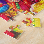 グアテマラアートパズル ジグソーパズル (側面)