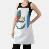 グアテマラケツァルグアテマラ国旗 エプロン (インサイチュ)