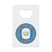 グアテマラシティグアテマラ クレジットカード栓抜き (正面)