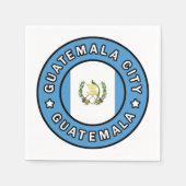 グアテマラシティグアテマラ スタンダードカクテルナプキン (正面)