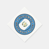 グアテマラシティグアテマラ スタンダードカクテルナプキン (角)