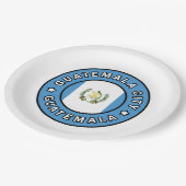 グアテマラシティグアテマラ ペーパープレート (アングル)