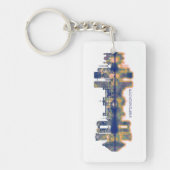 グアテマラシティスカイライン キーホルダー (正面)