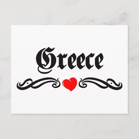 グアテマラタトゥースタイル ポストカード (正面)