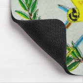 グアテマラナショナルシンボル(ケツァル付) マウスパッド (コーナー)