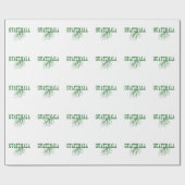 グアテマラルーツワードアートラッピング紙 ラッピングペーパー (フラット)