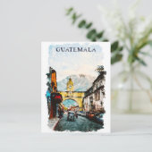 グアテマラレトロヴィンテージトラベル ポストカード (スタンド正面)