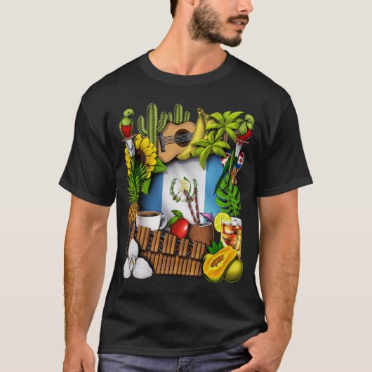 グアテマラ伝統 Tシャツ (正面)