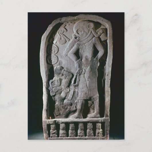 グアテマラ出身の球技選手を描いたステラ ポストカード (正面)