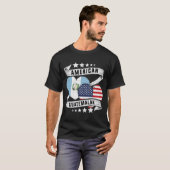 グアテマラ国旗のシャツ Tシャツ (正面フル)